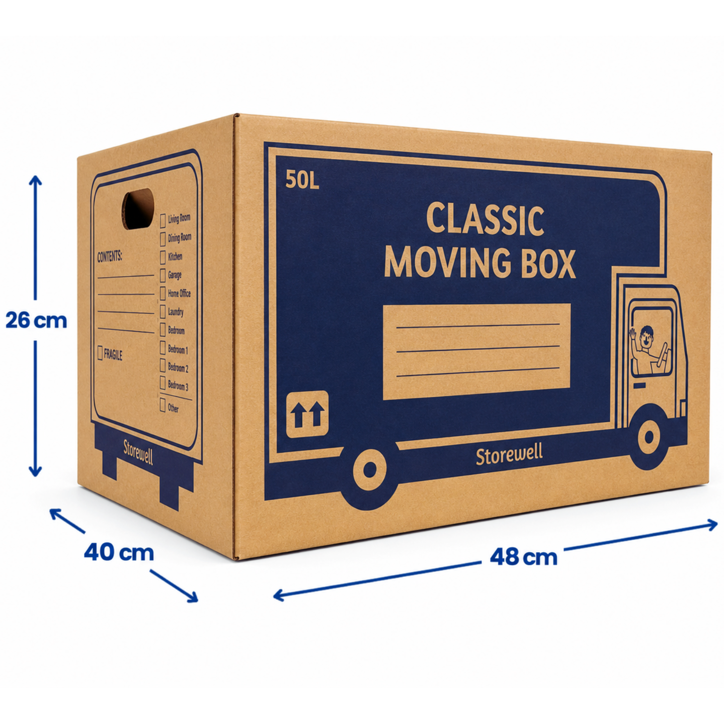 Classic Small Moving Boxes