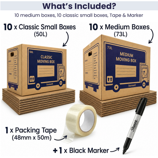 Starter Moving Pack – Small Moves & Storage