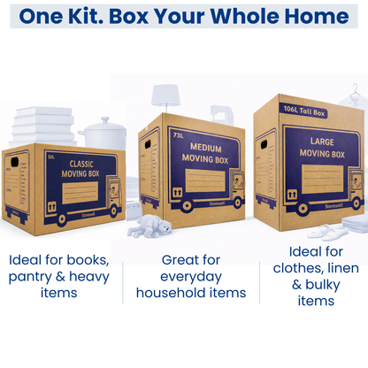 2 Bedroom House / Apartment Moving Pack