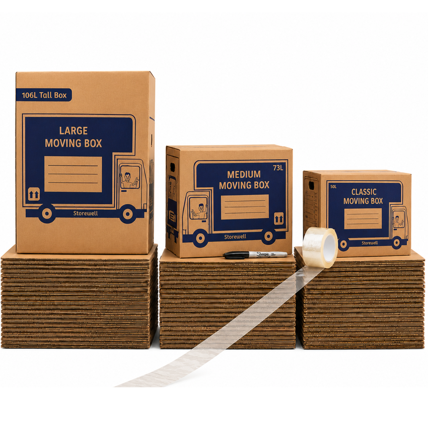 2 Bedroom House / Apartment Moving Pack