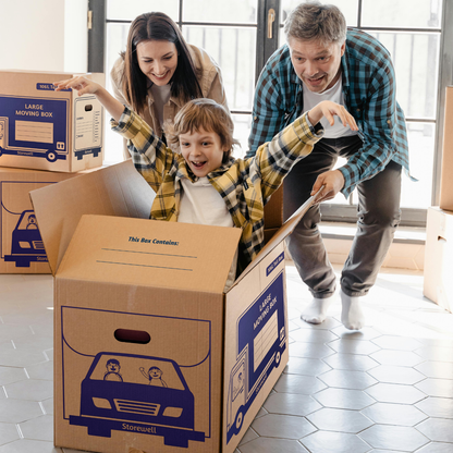 Large Tall Moving Boxes - 10 Pack
